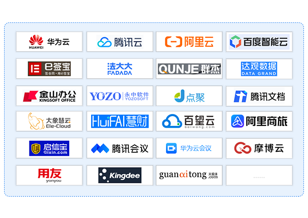 內置第三方服務能力